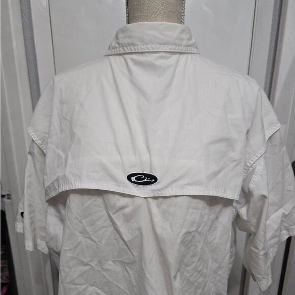 Drake FeatherLite Plaid Wingshooter's Short Sleeve Shirt - Picture 4 of 8